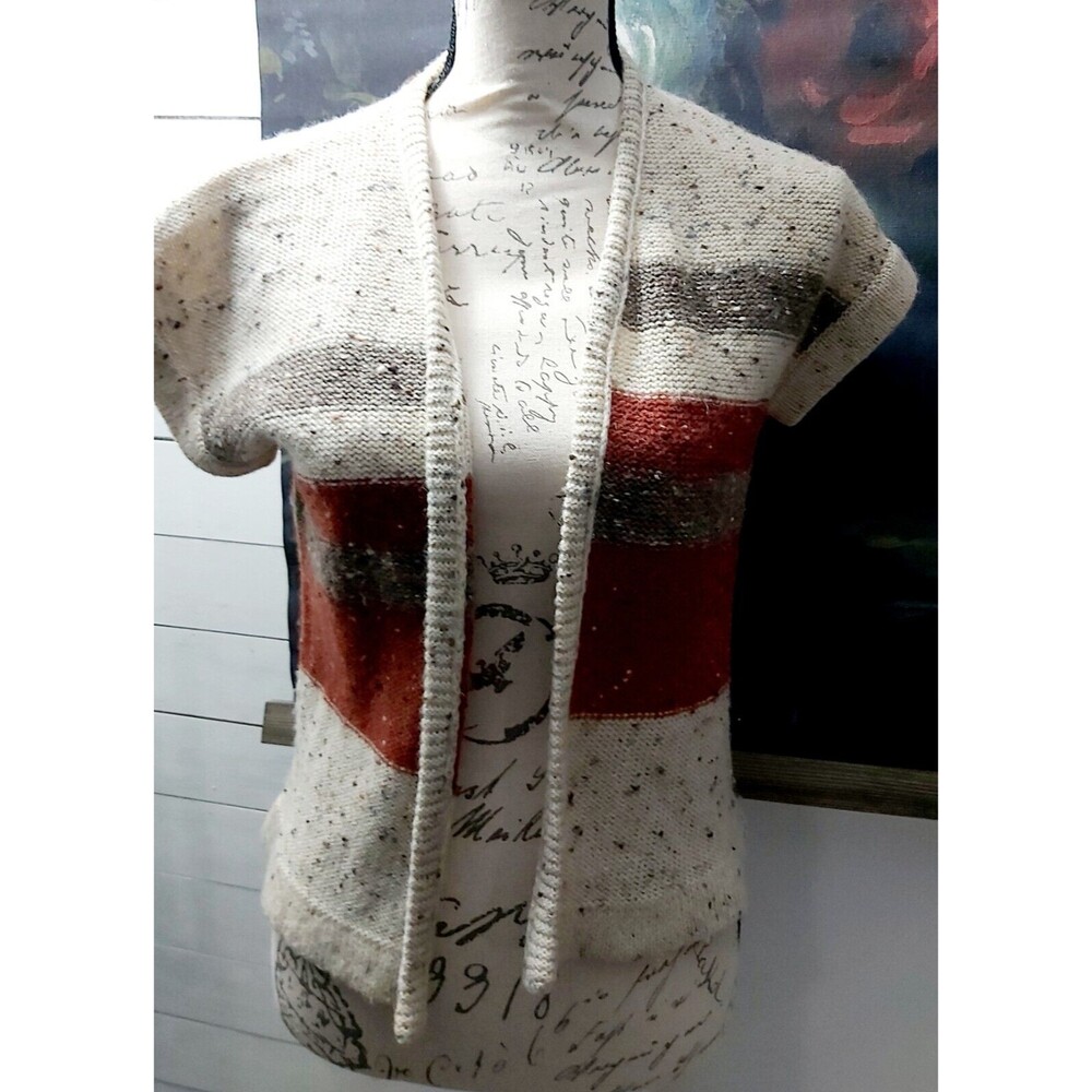 Shetland Wool Sweater Vest by MARDI 100% Shetland Wool size Large
